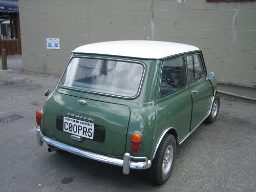 SAme as the Mini Cooper S I once had.